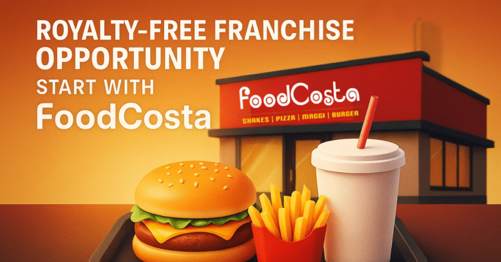 Royalty Free Fast Food Franchise Opportunity